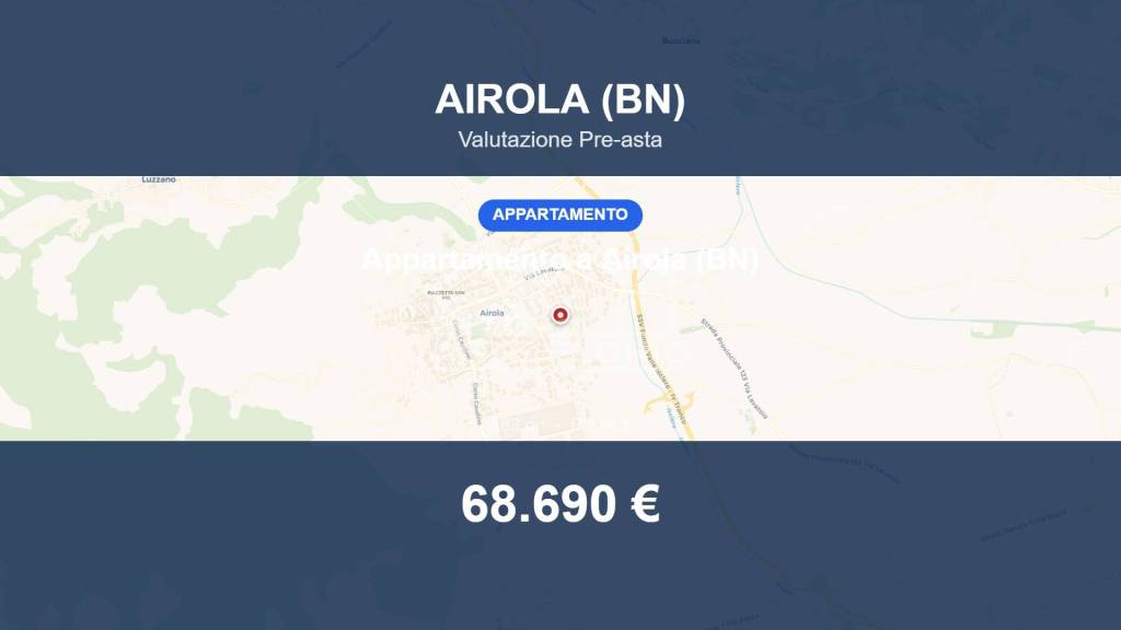 appartamento in vendita ad Airola