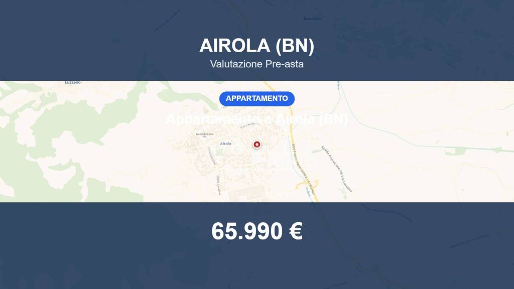 appartamento in vendita ad Airola