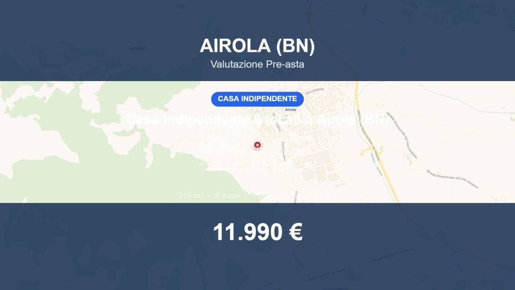 casa indipendente in vendita ad Airola