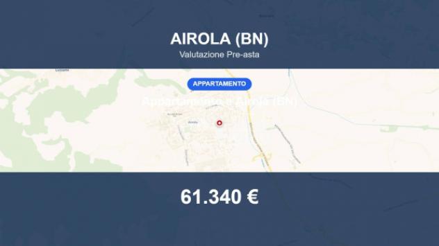 appartamento in vendita ad Airola