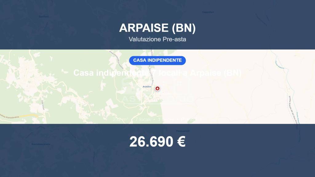 casa indipendente in vendita ad Arpaise in zona Russi