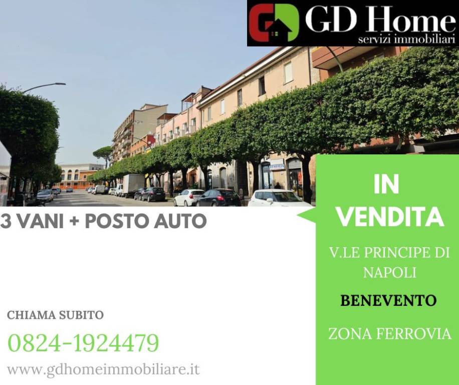 appartamento in vendita a Benevento in zona Ferrovia