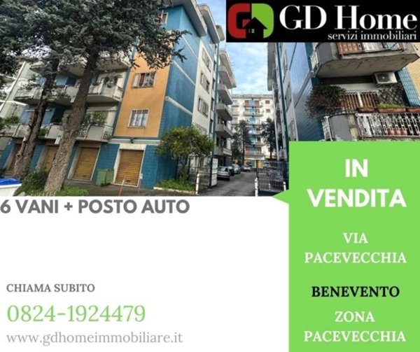 appartamento in vendita a Benevento in zona Pacevecchia