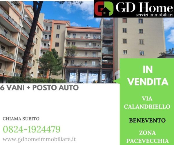 appartamento in vendita a Benevento in zona Pacevecchia