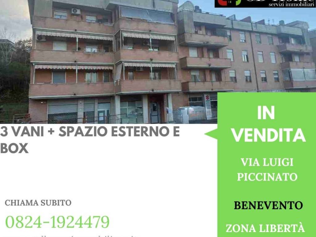 appartamento in vendita a Benevento in zona Libertà