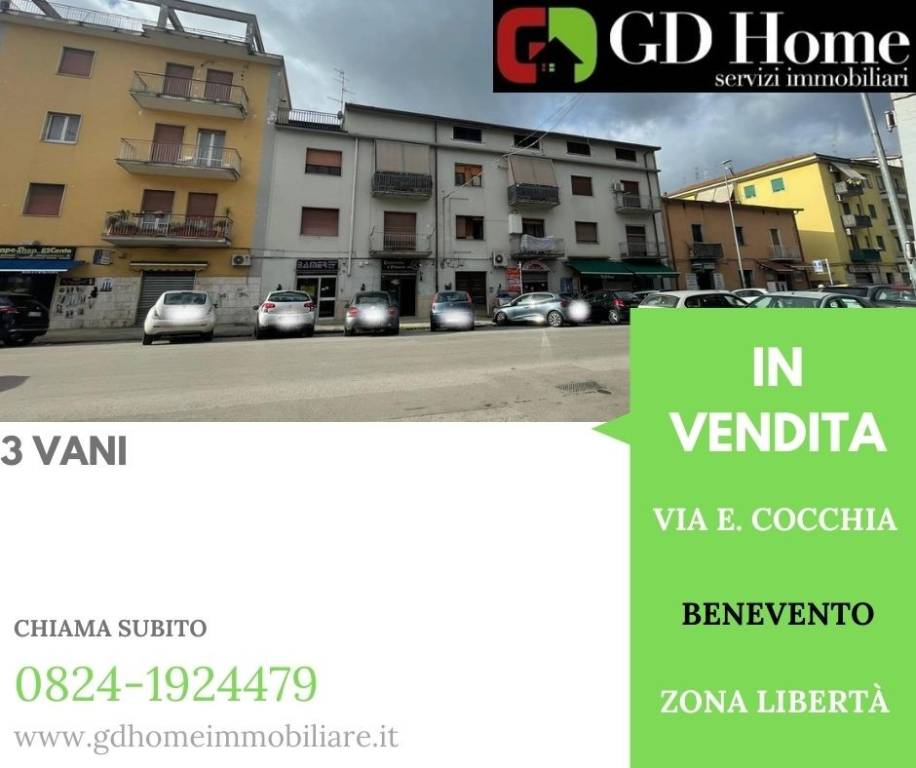 appartamento in vendita a Benevento in zona Libertà