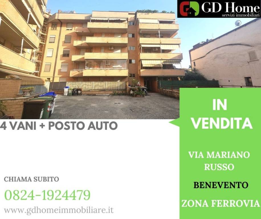 appartamento in vendita a Benevento in zona Ferrovia