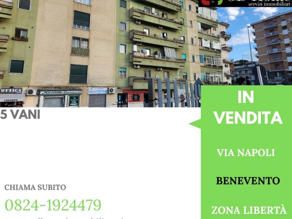 appartamento in vendita a Benevento in zona Libertà