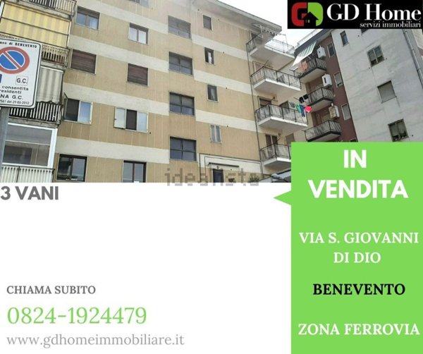 appartamento in vendita a Benevento in zona Ferrovia