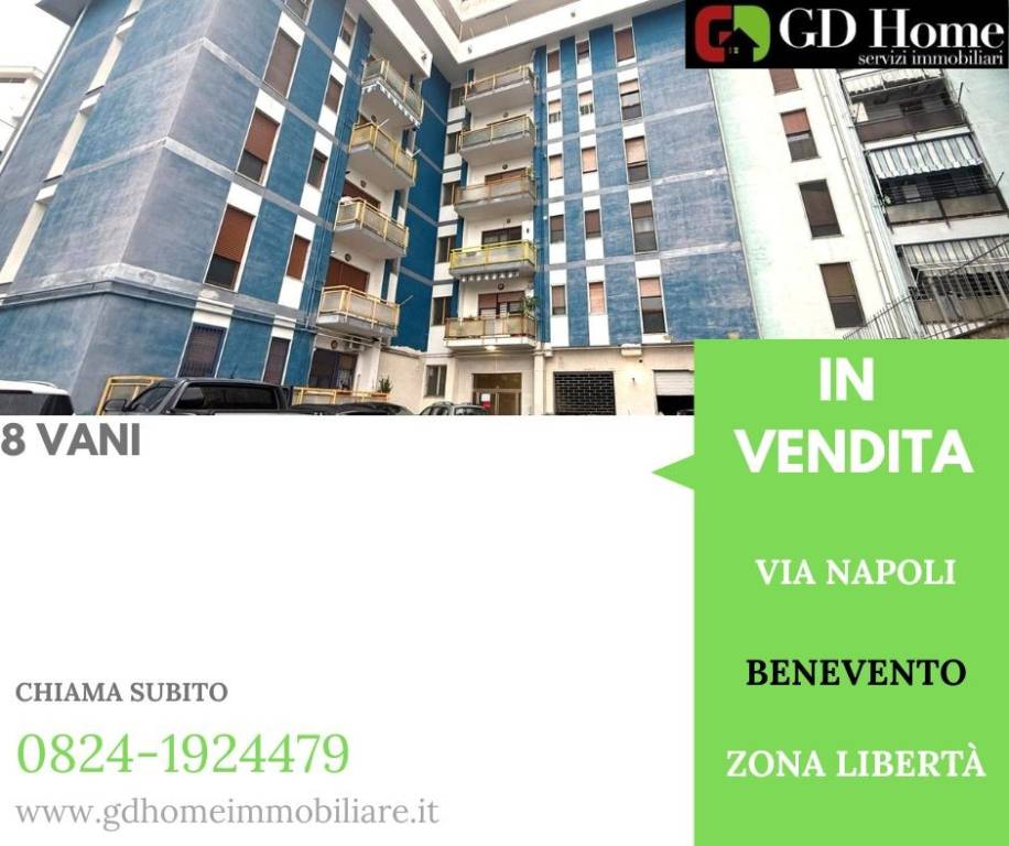 appartamento in vendita a Benevento in zona Libertà
