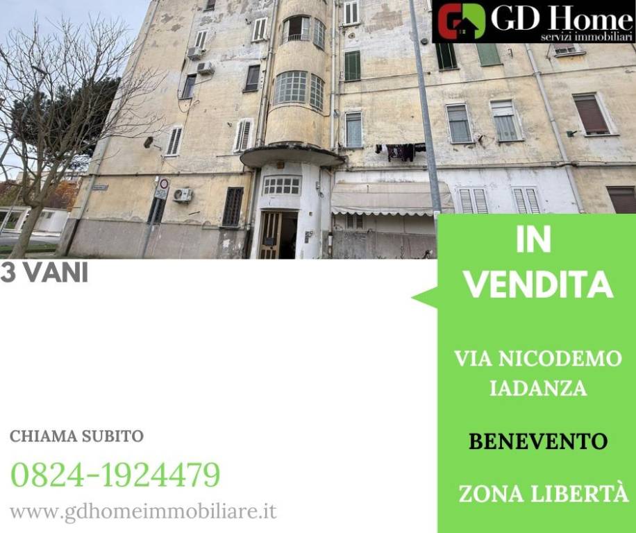 appartamento in vendita a Benevento in zona Libertà