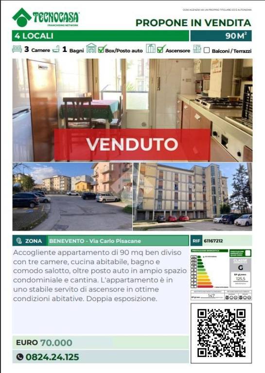 appartamento in vendita a Benevento