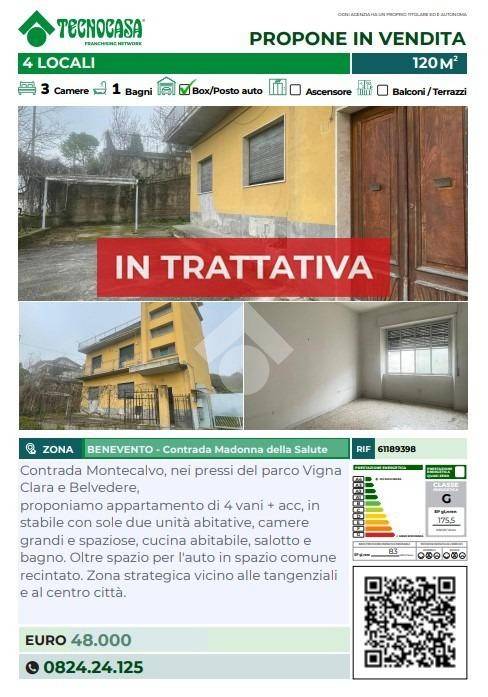 appartamento in vendita a Benevento