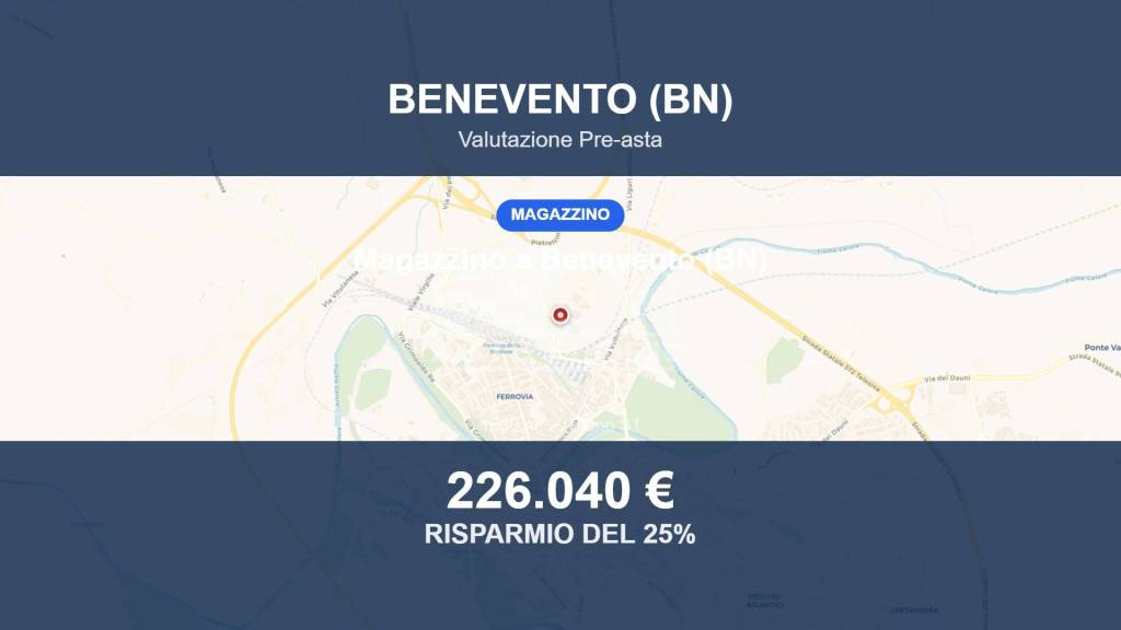 locale commerciale in vendita a Benevento