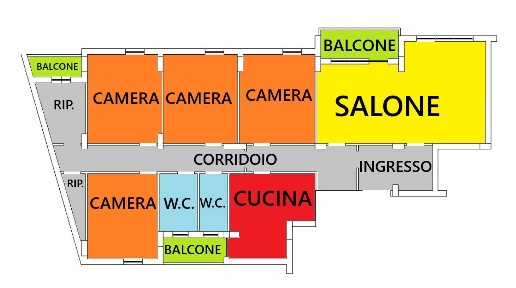 appartamento in vendita a Benevento in zona Libertà
