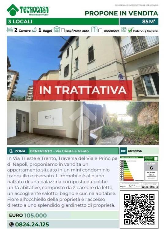appartamento in vendita a Benevento in zona Centro Storico