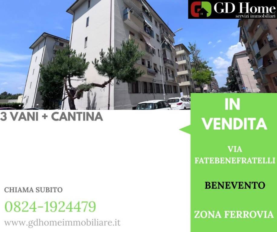 appartamento in vendita a Benevento in zona Ferrovia