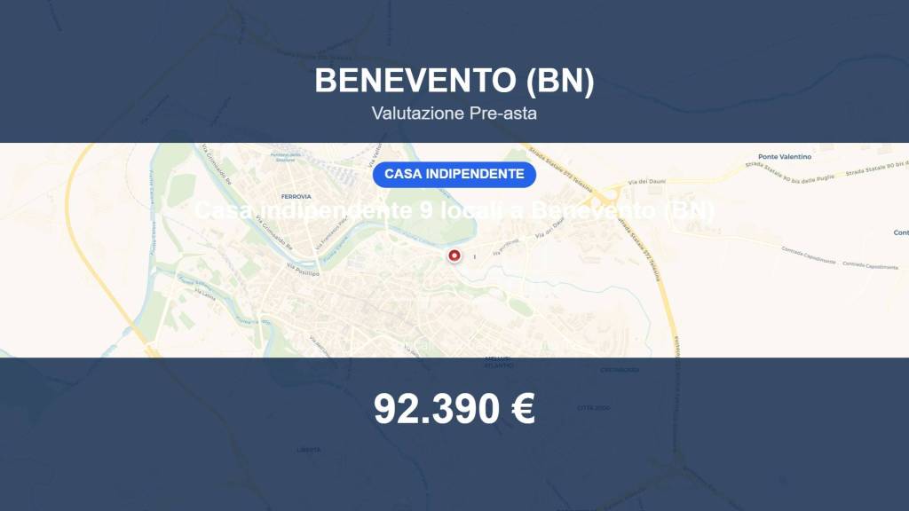 casa indipendente in vendita a Benevento