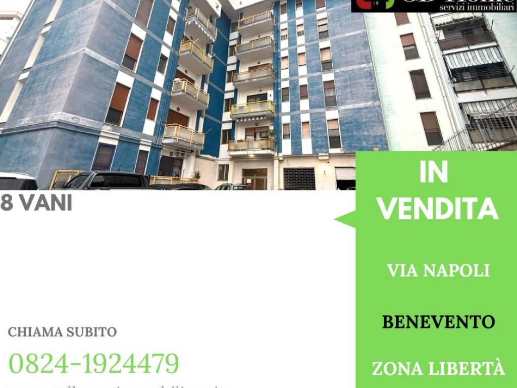 appartamento in vendita a Benevento in zona Libertà