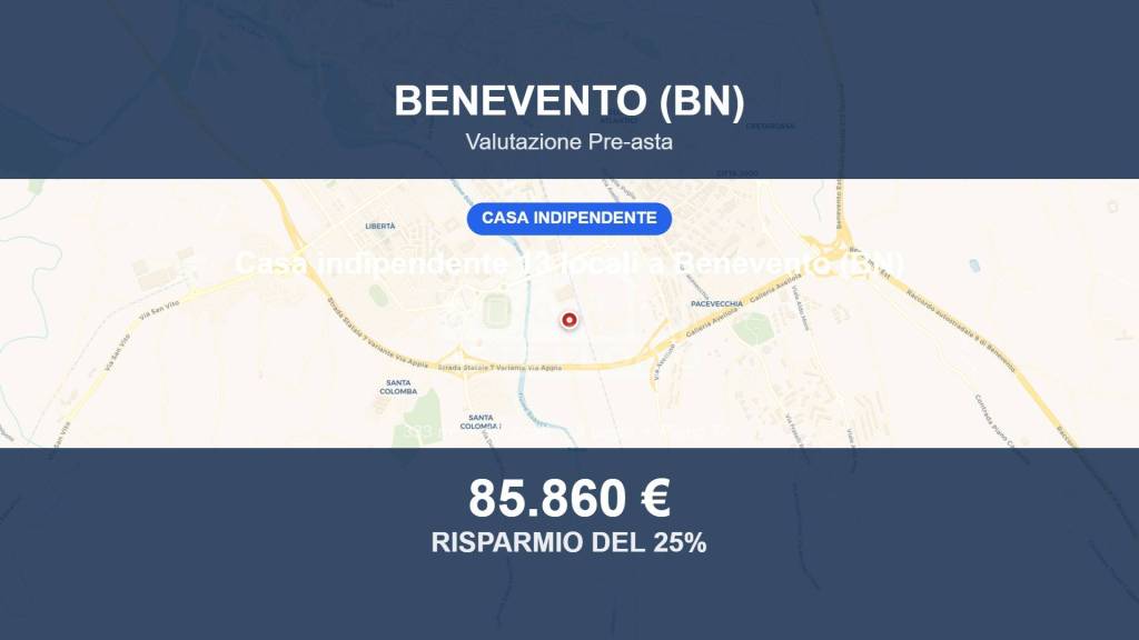 casa indipendente in vendita a Benevento in zona Libertà