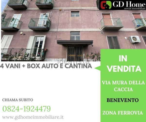 appartamento in vendita a Benevento in zona Ferrovia