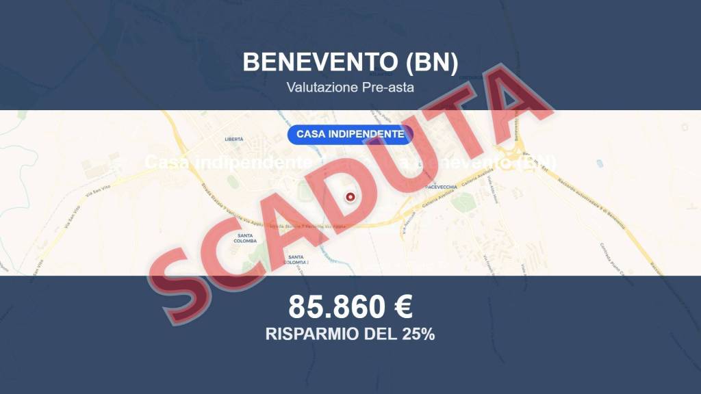 casa indipendente in vendita a Benevento in zona Libertà