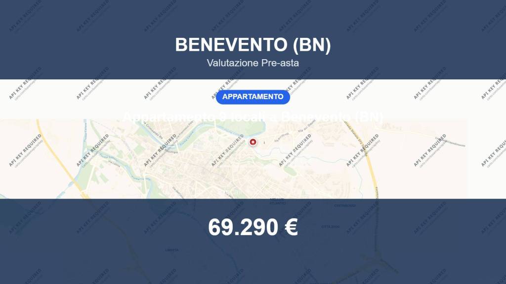 appartamento in vendita a Benevento