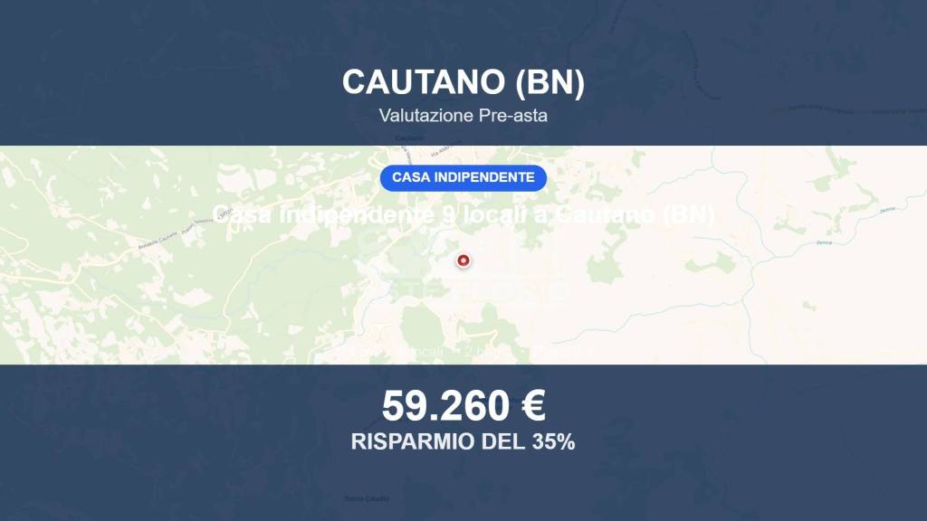 casa indipendente in vendita a Cautano in zona Cacciano