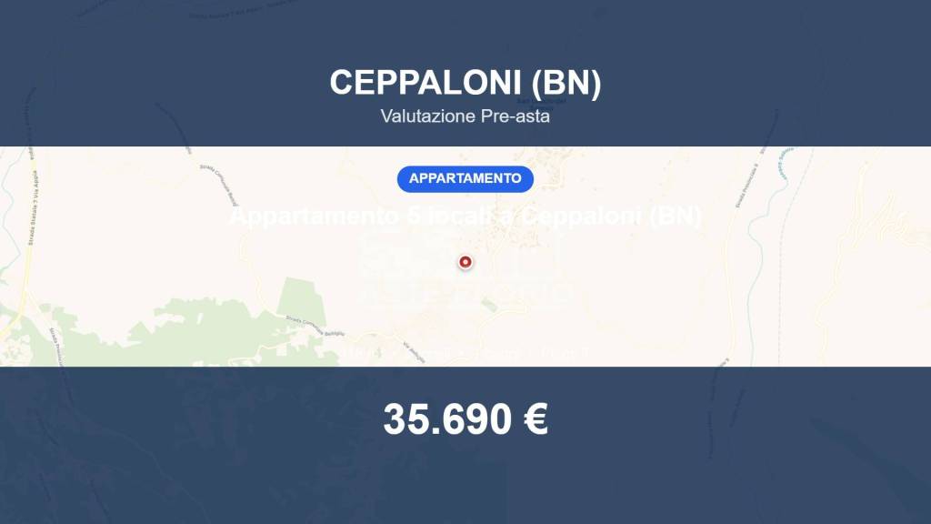 appartamento in vendita a Ceppaloni in zona Beltiglio