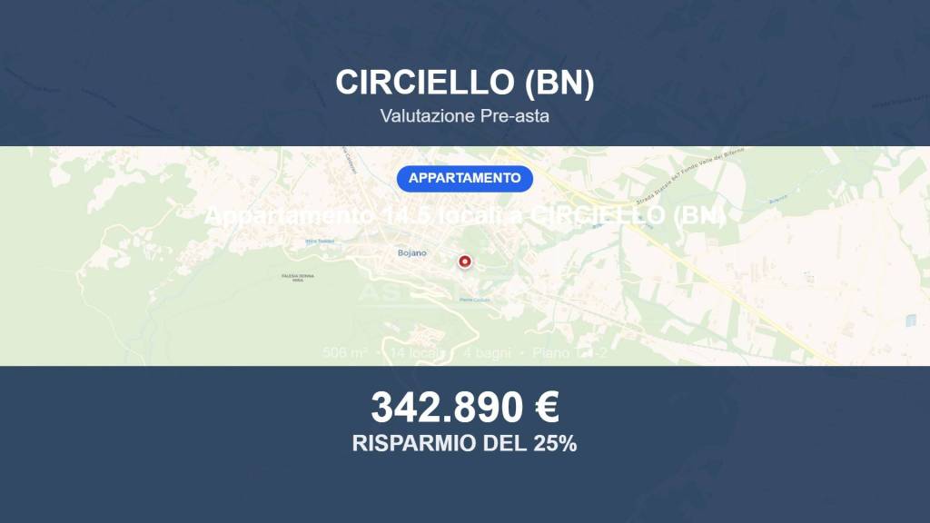 appartamento in vendita a Circello