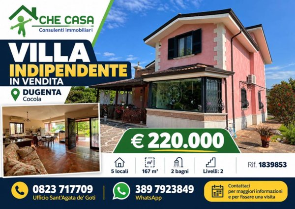 casa indipendente in vendita a Dugenta in zona Santa Maria Impesole