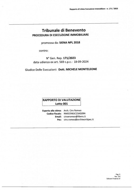 appartamento in vendita a Melizzano