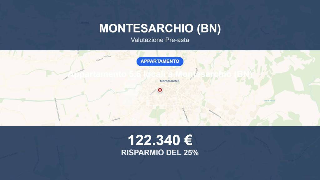 appartamento in vendita a Montesarchio