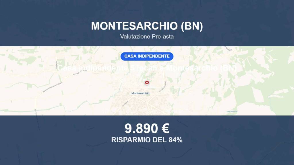 casa indipendente in vendita a Montesarchio