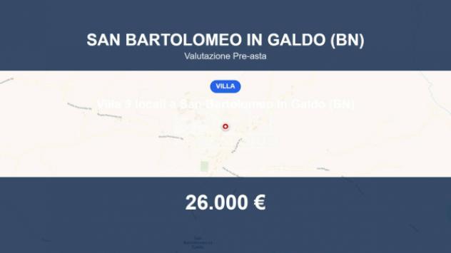 casa indipendente in vendita a San Bartolomeo in Galdo