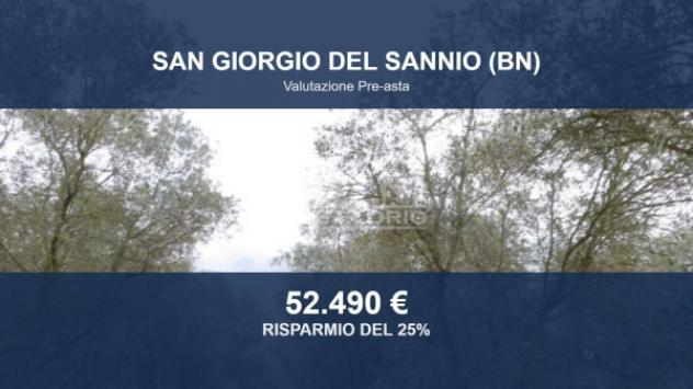 terreno edificabile in vendita a San Giorgio del Sannio