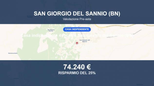 casa indipendente in vendita a San Giorgio del Sannio