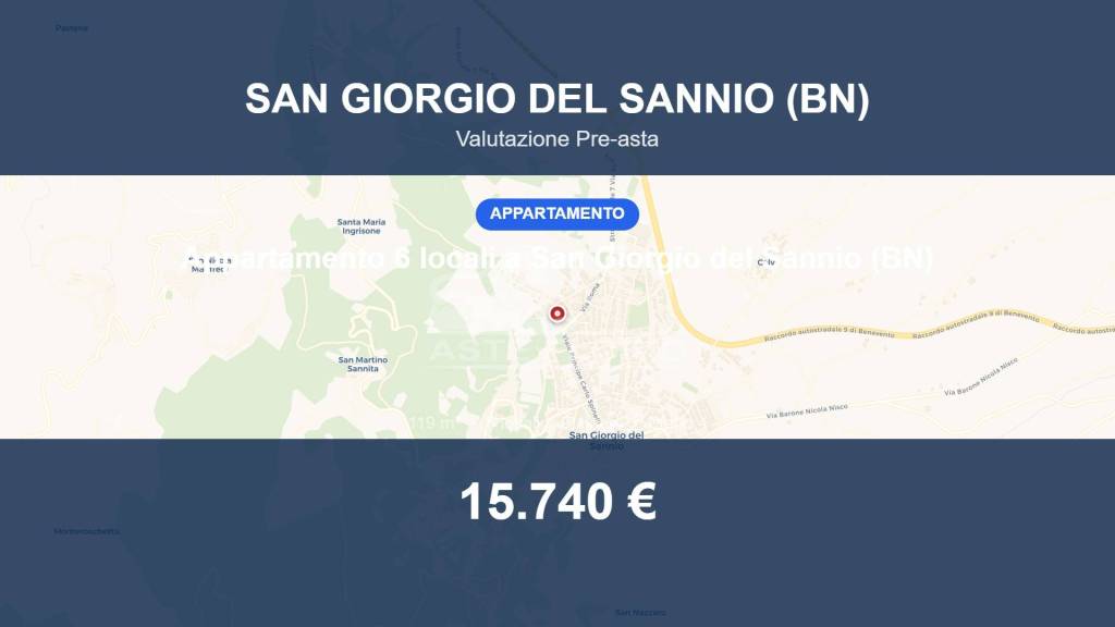 appartamento in vendita a San Giorgio del Sannio in zona Ginestra