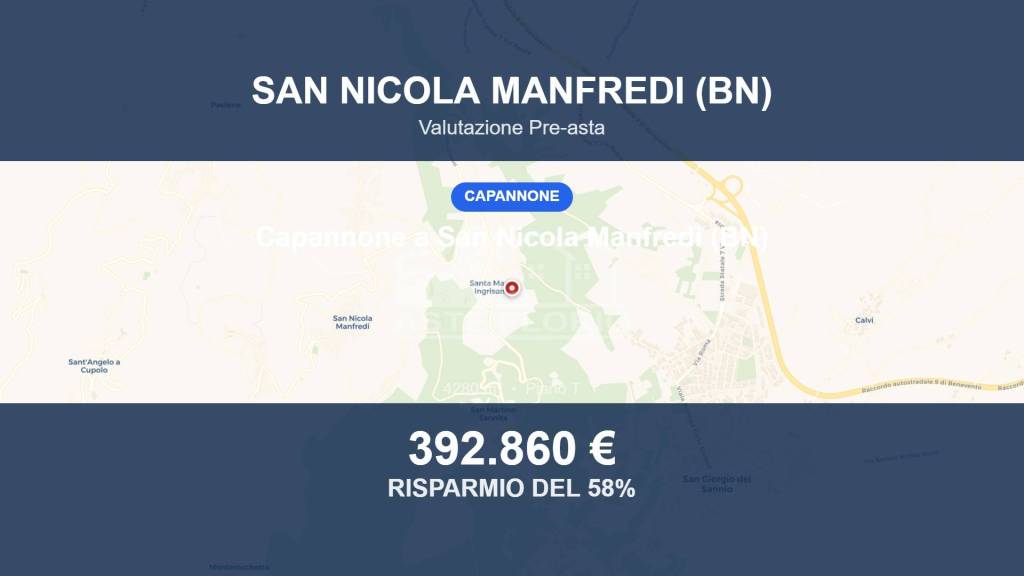 locale commerciale a San Nicola Manfredi in zona Santa Maria Ingrisone