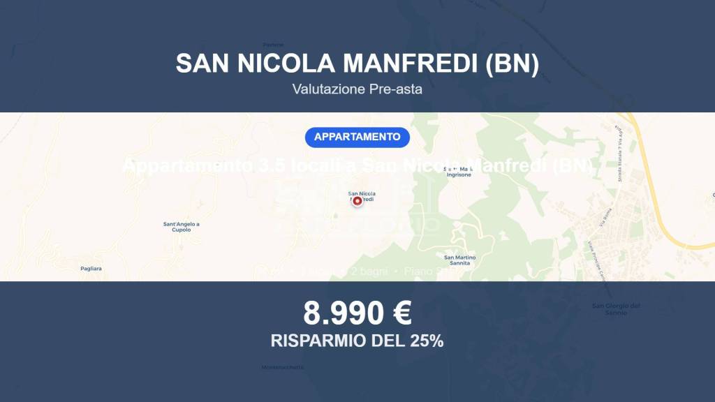appartamento in vendita a San Nicola Manfredi in zona Iannassi
