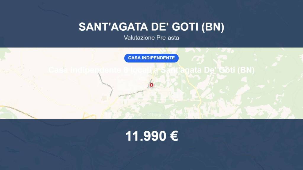 casa indipendente in vendita a Sant'Agata de' Goti in zona Faggiano