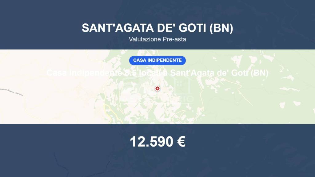 casa indipendente in vendita a Sant'Agata de' Goti in zona Laiano