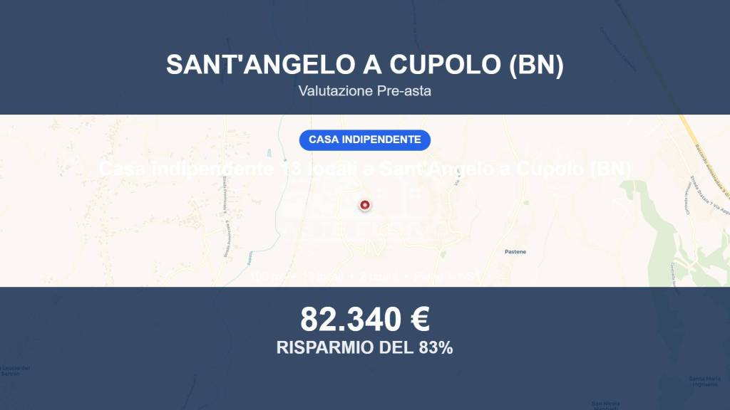 casa indipendente in vendita a Sant'Angelo a Cupolo in zona Motta