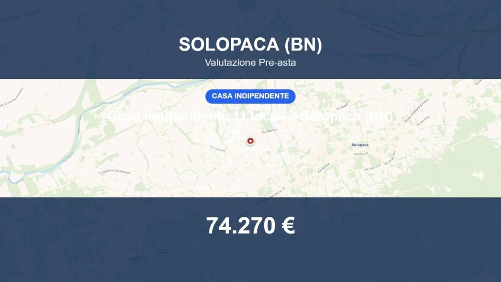 casa indipendente in vendita a Solopaca