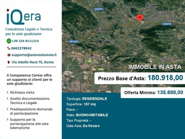 appartamento in vendita a Telese Terme