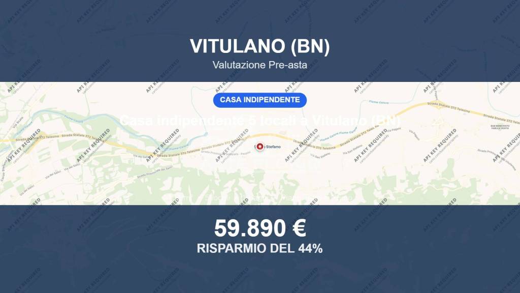 casa indipendente in vendita a Vitulano in zona Santo Stefano