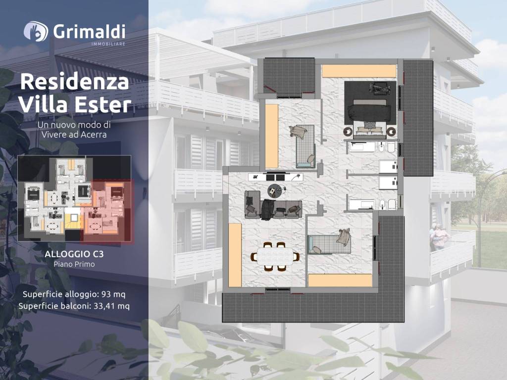 appartamento in vendita ad Acerra