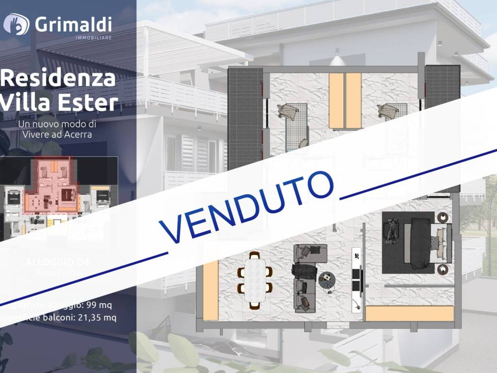 appartamento in vendita ad Acerra