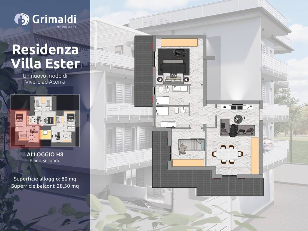 appartamento in vendita ad Acerra