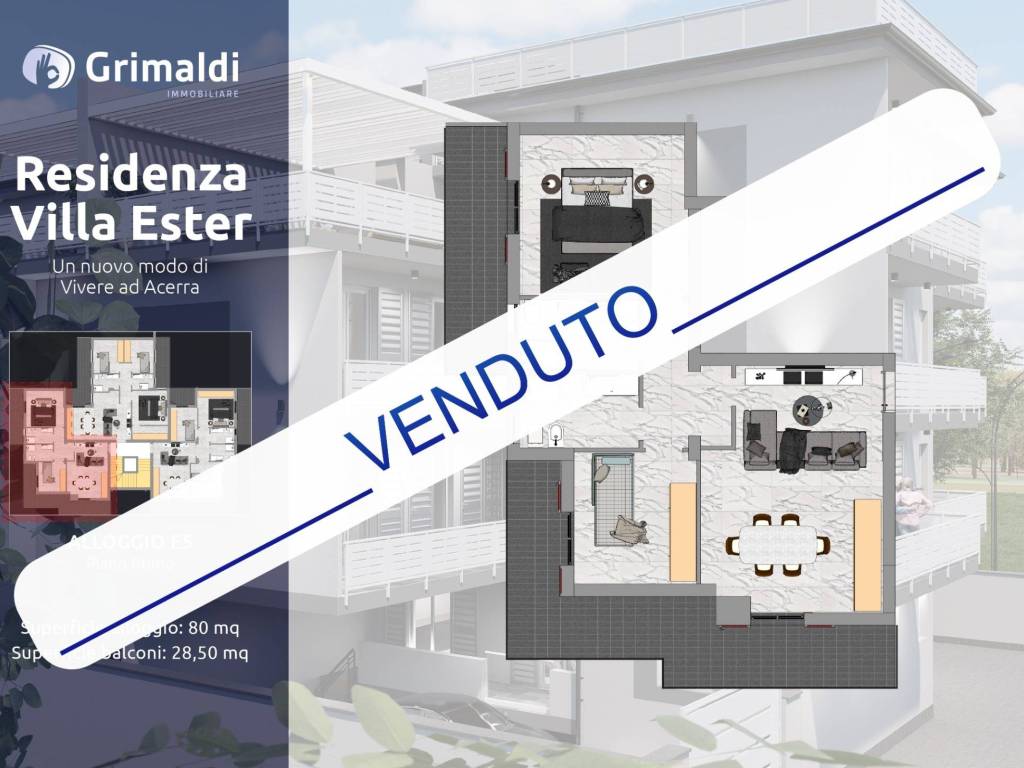 appartamento in vendita ad Acerra in zona Centro Città